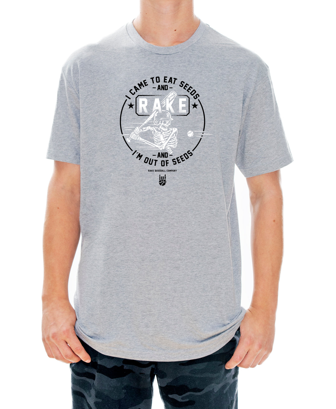 Rake Seeds Tee - Rake Baseball Company - RAKE BASEBALL | BASEBALL T-SHIRT | BASEBALL CLOTHING | GOOD VIBES ONLY