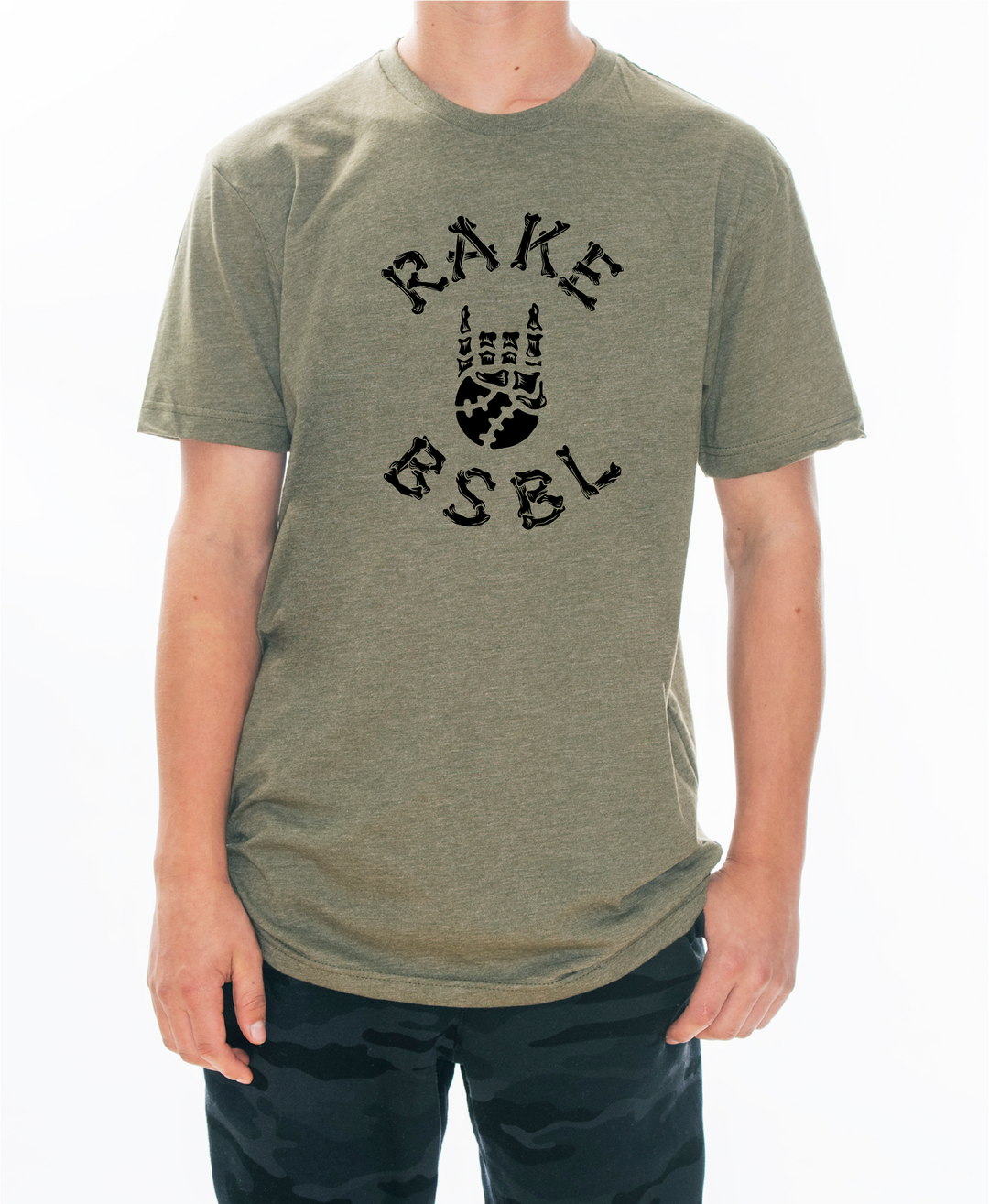 Rake BSBL Skeleton tee