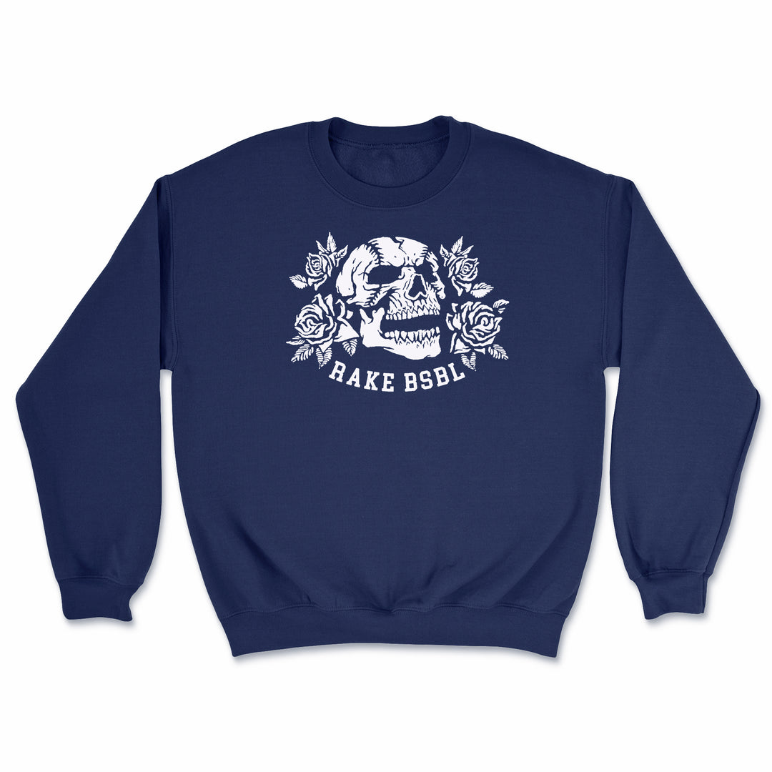 Rake Skull Crewneck Sweatshirt