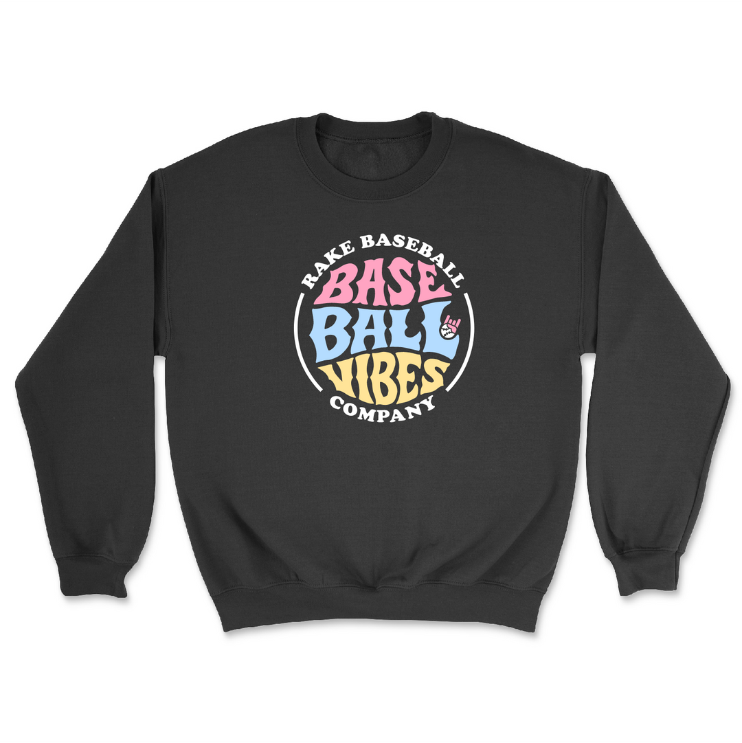 Baseball Vibes Crewneck Sweatshirt