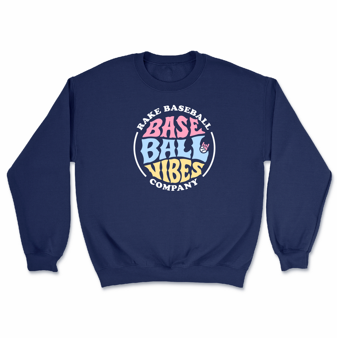 Baseball Vibes Crewneck Sweatshirt