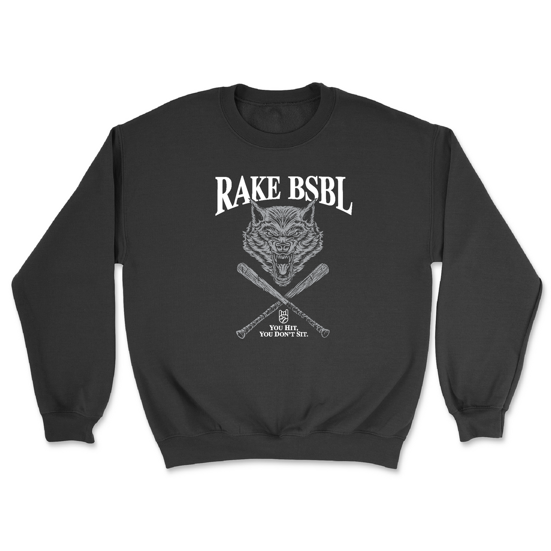 Rake Wolf Crewneck Sweatshirt