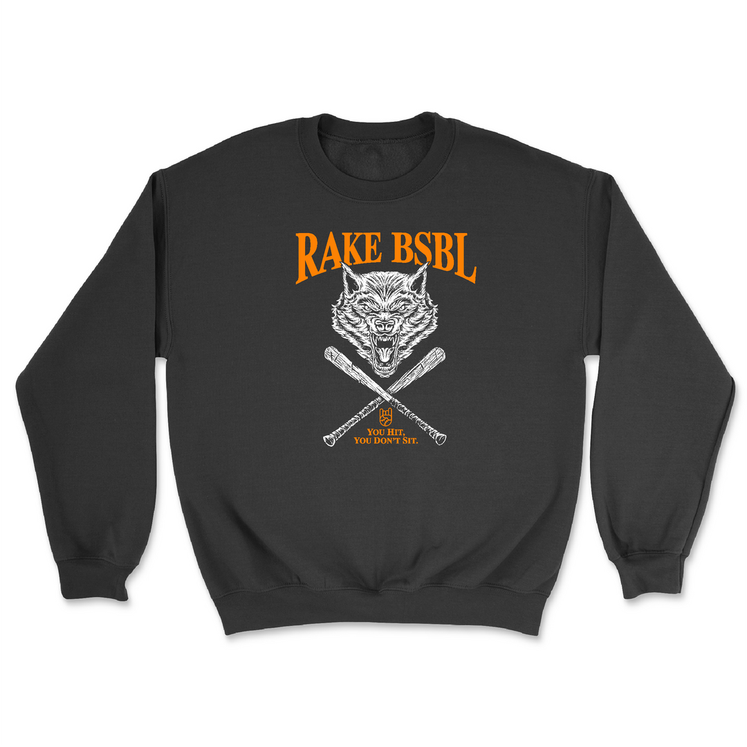 Rake Wolf Crewneck Sweatshirt