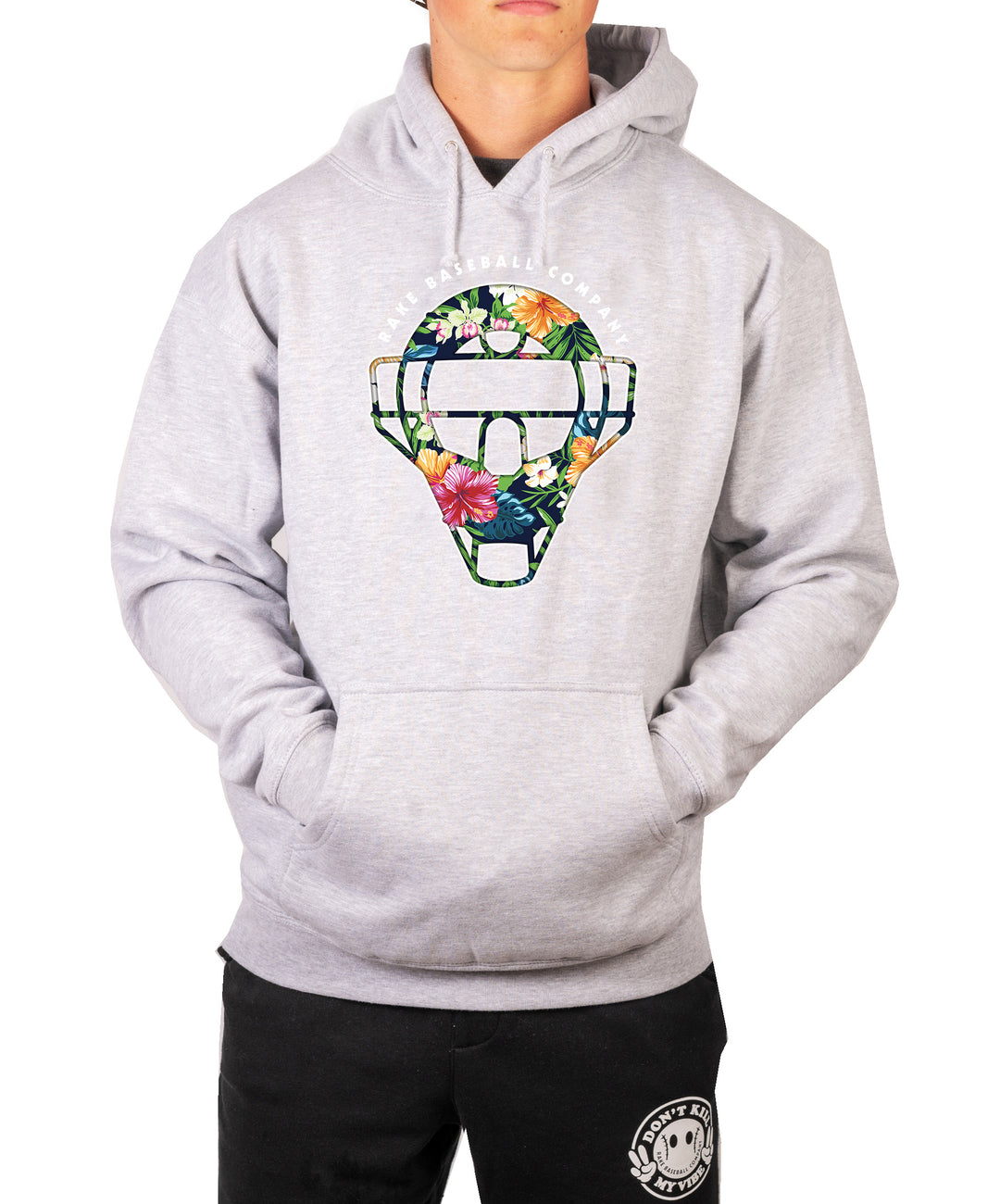 Catcher Floral Mask Hoodie