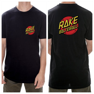 Rake Dot Tee - Rake Baseball Company - RAKE BASEBALL | BASEBALL T-SHIRT | BASEBALL CLOTHING | GOOD VIBES ONLY