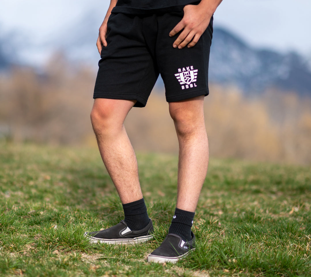 Rake BSBL Flag Shorts - Rake Baseball Company - RAKE BASEBALL | BASEBALL T-SHIRT | BASEBALL CLOTHING | GOOD VIBES ONLY