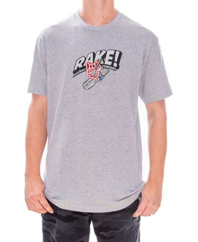 Rake Man Tee - Rake Baseball Company - RAKE BASEBALL | BASEBALL T-SHIRT | BASEBALL CLOTHING | GOOD VIBES ONLY