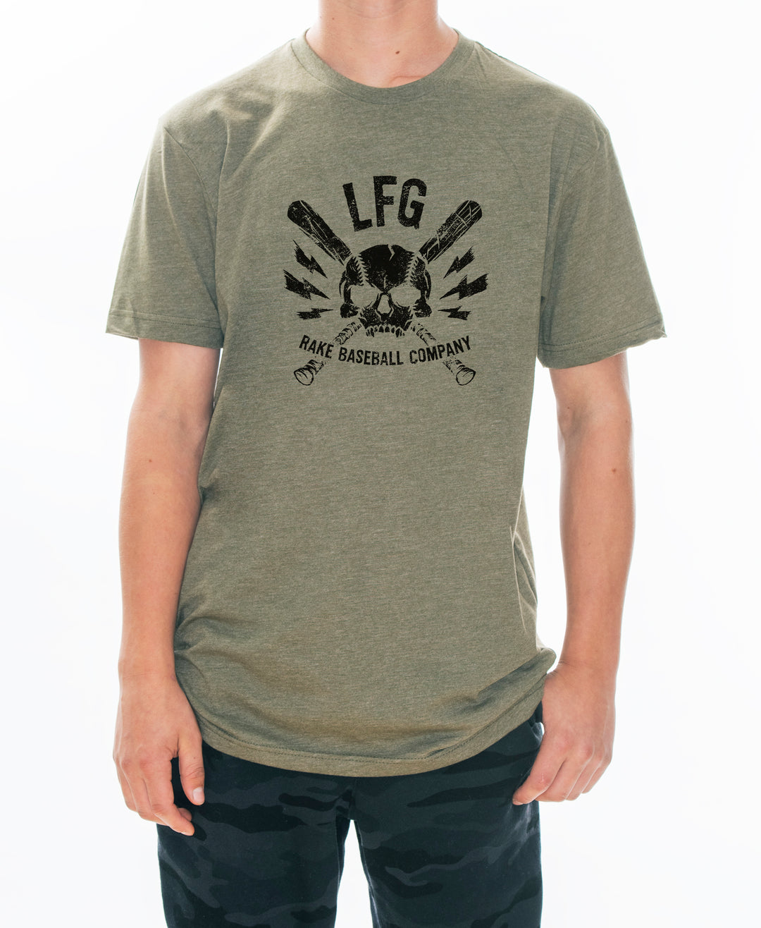 LFG Tee - Rake Baseball Company - RAKE BASEBALL | BASEBALL T-SHIRT | BASEBALL CLOTHING | GOOD VIBES ONLY