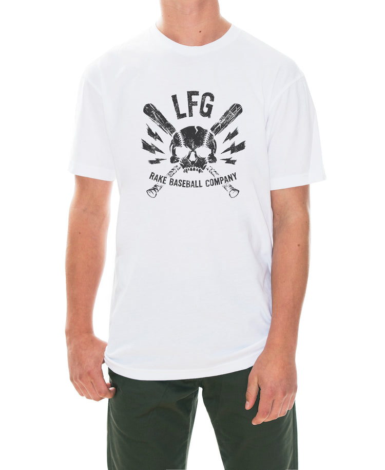 LFG Tee - Rake Baseball Company - RAKE BASEBALL | BASEBALL T-SHIRT | BASEBALL CLOTHING | GOOD VIBES ONLY