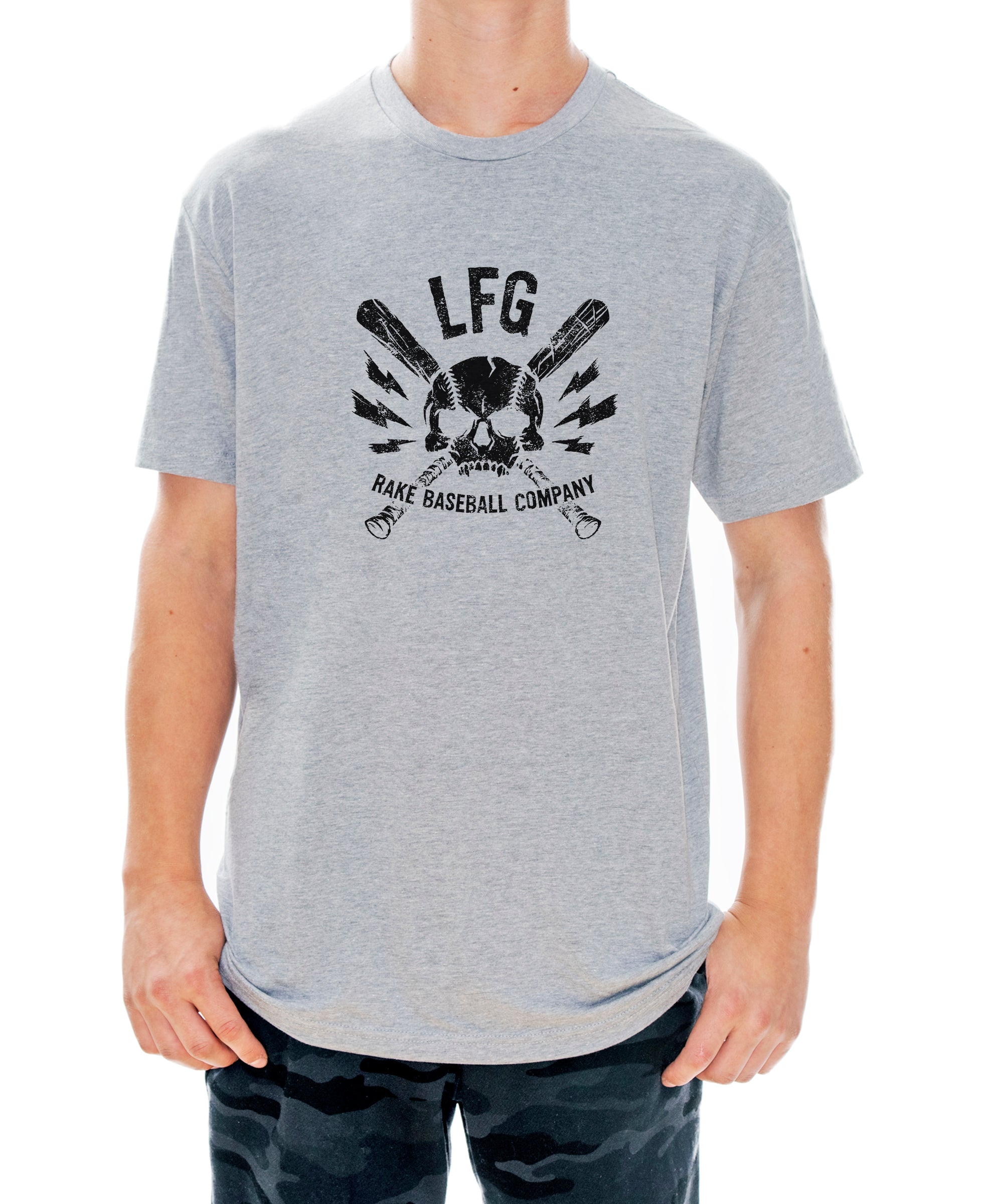 LFG Tee - Rake Baseball Company - RAKE BASEBALL | BASEBALL T-SHIRT | BASEBALL CLOTHING | GOOD VIBES ONLY