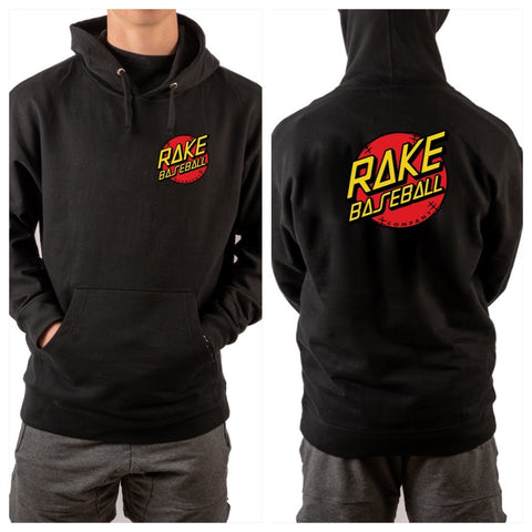 Rake Dot Hoodie - Rake Baseball Company - RAKE BASEBALL | BASEBALL T-SHIRT | BASEBALL CLOTHING | GOOD VIBES ONLY