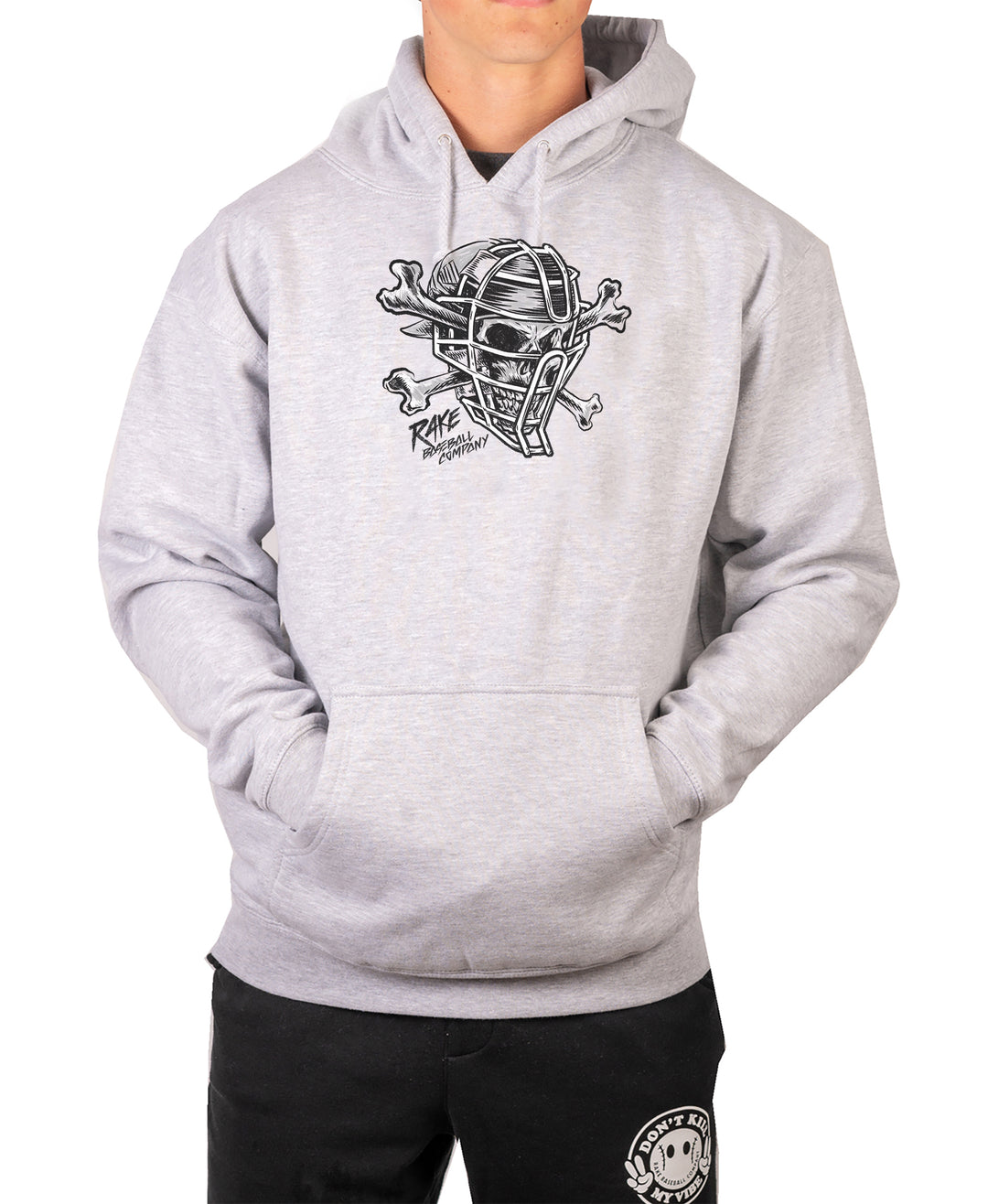 Catcher Skull Hoodie