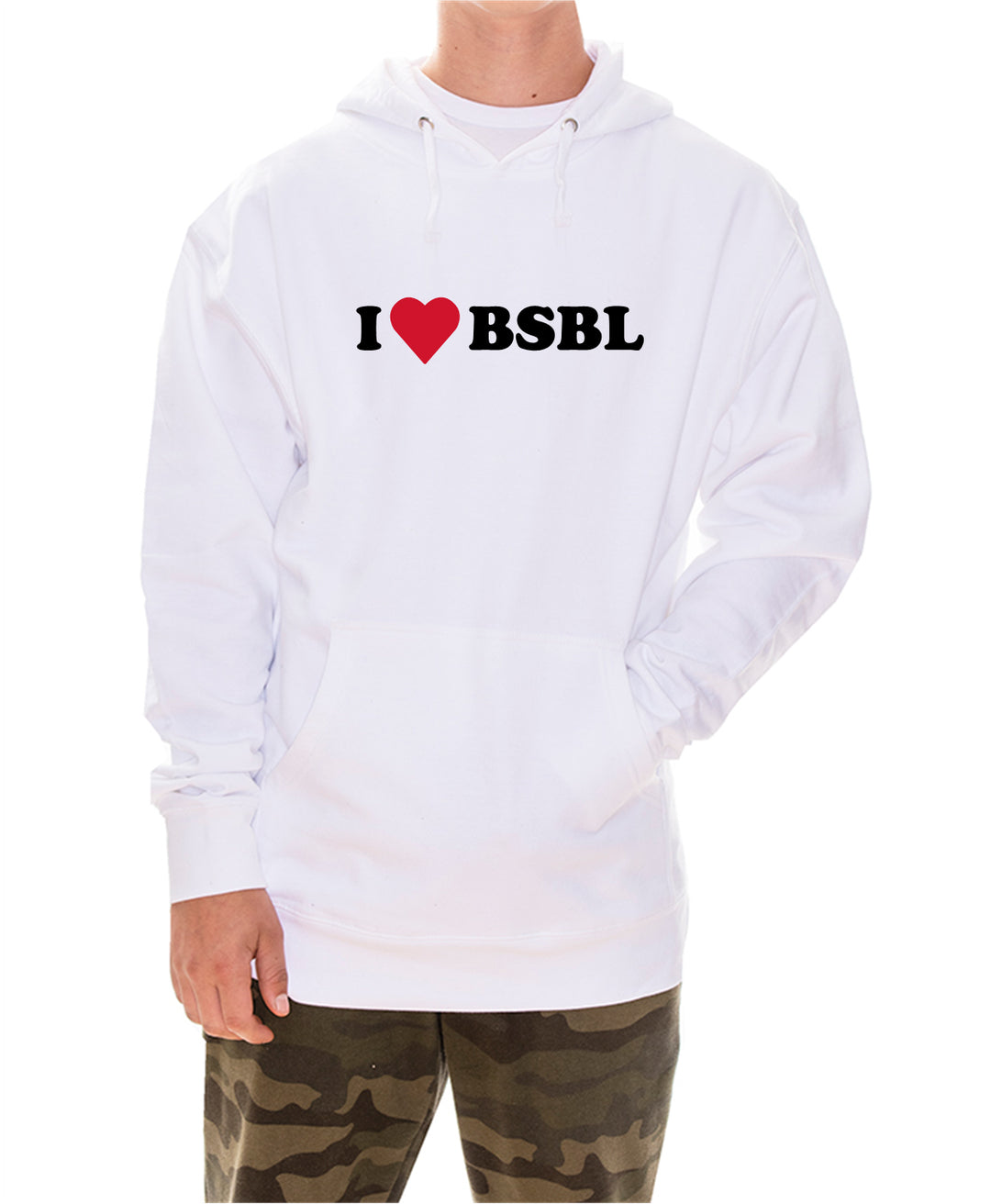 I Love BSBL Hoodie