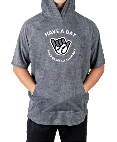Have A Day Short Sleeve Hooded Tee