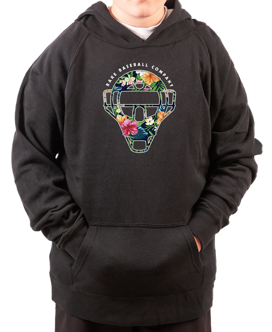 Catcher Floral Mask Hoodie